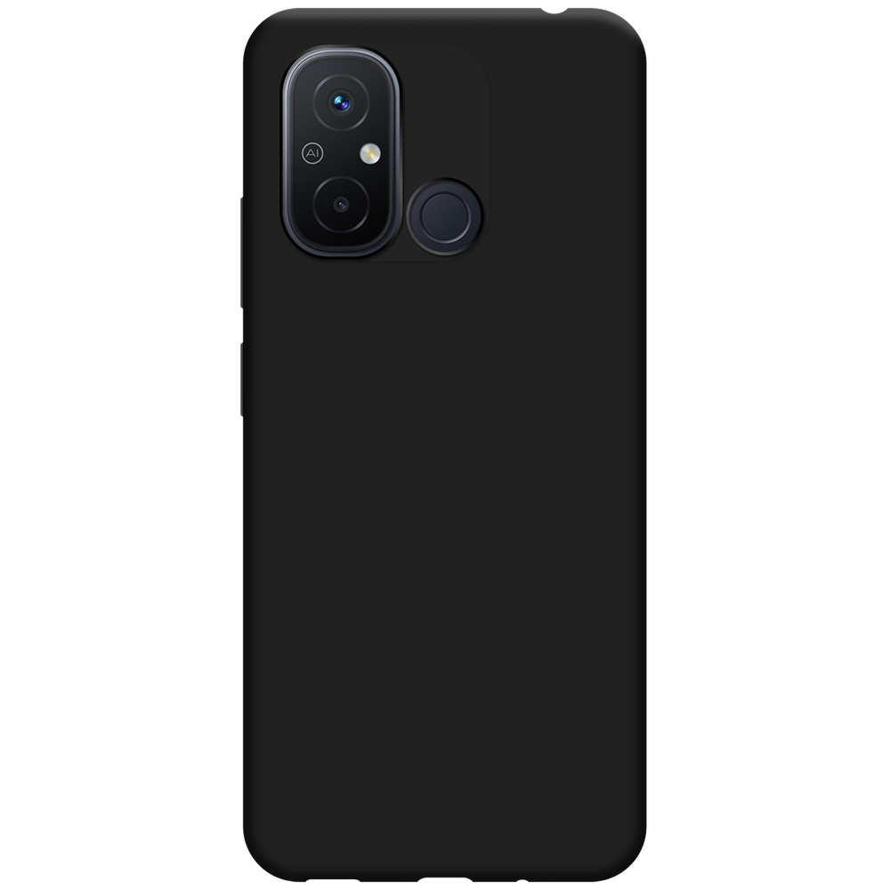 Xiaomi Redmi 12C Hoesje - Zwart - Siliconen Back Cover