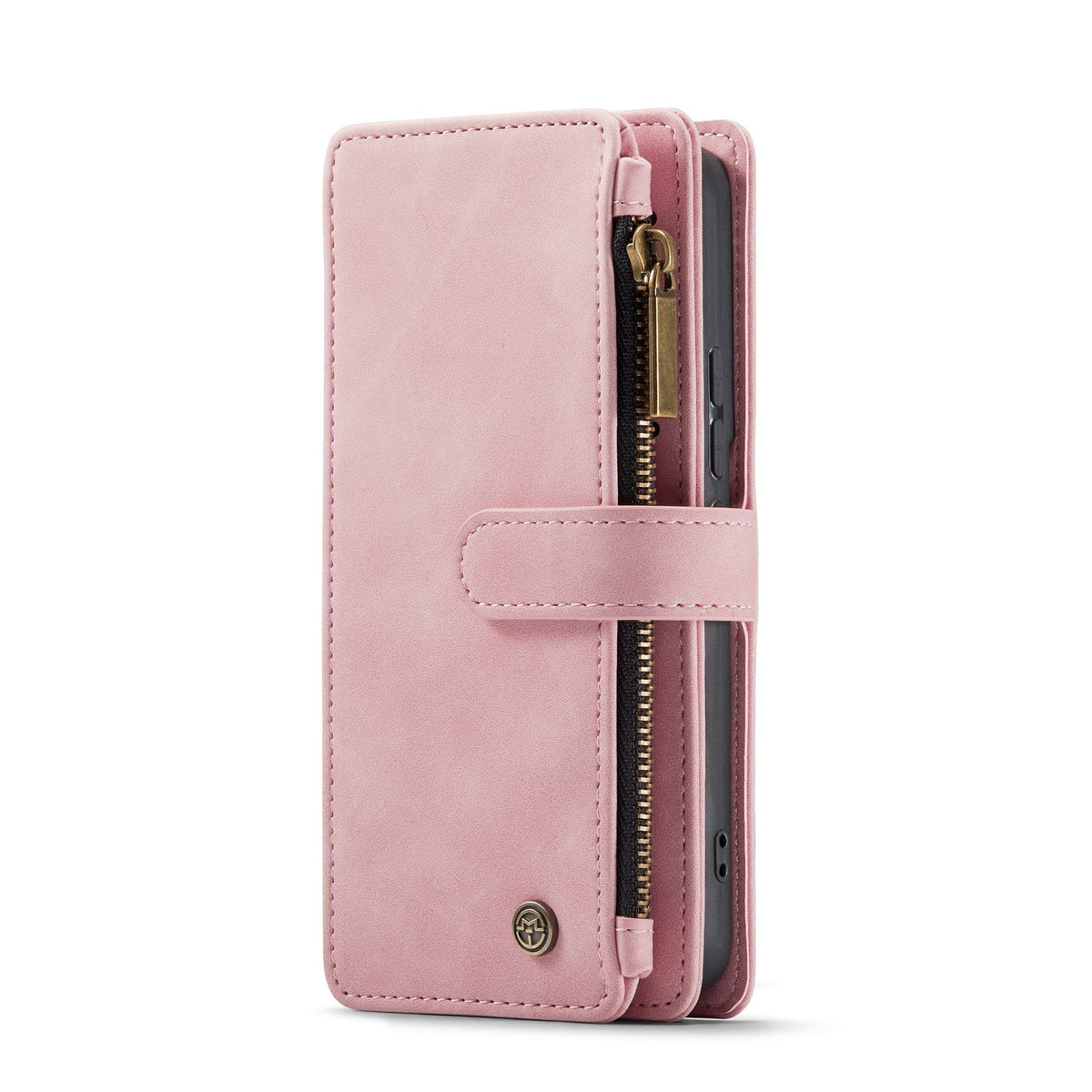Samsung Galaxy Z Fold 4 Hoesje - Pale Pink - 2 in 1 Bookcase met 10 Kaart Vakken