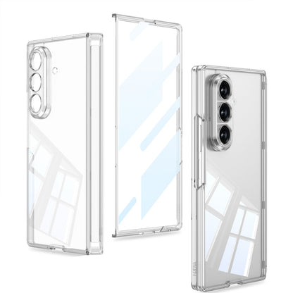 Samsung Galaxy Z Fold8 Ultra Hoesje - Transparant - 360 Graden Full Body Case met Ingebouwde Screenprotector