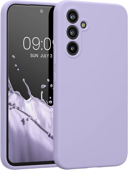 Samsung Galaxy A35 Hoesje - Paars - Liquid Siliconen Back Cover