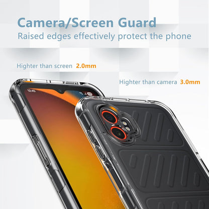 Samsung Galaxy XCover7 Pro Case - Clear - Anti-Shock Back Cover