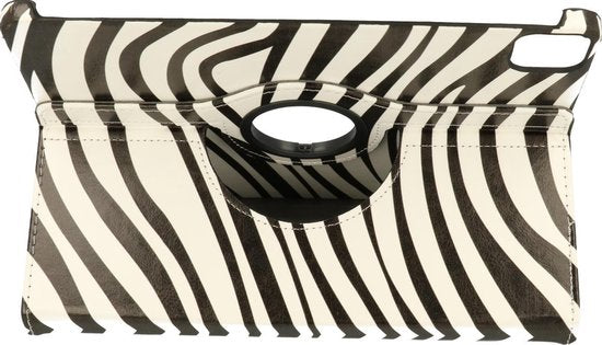 Apple iPad Air 4 10.9 (2020) Tablet Case - Zebra - Rotating Folio Case