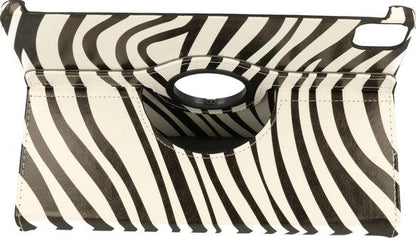 Apple iPad Air 4 10.9 (2020) Tablet Case - Zebra - Rotating Folio Case