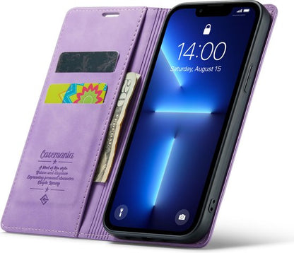 Apple iPhone 13 Pro Max Case - Bright Lila - Slim Wallet Case