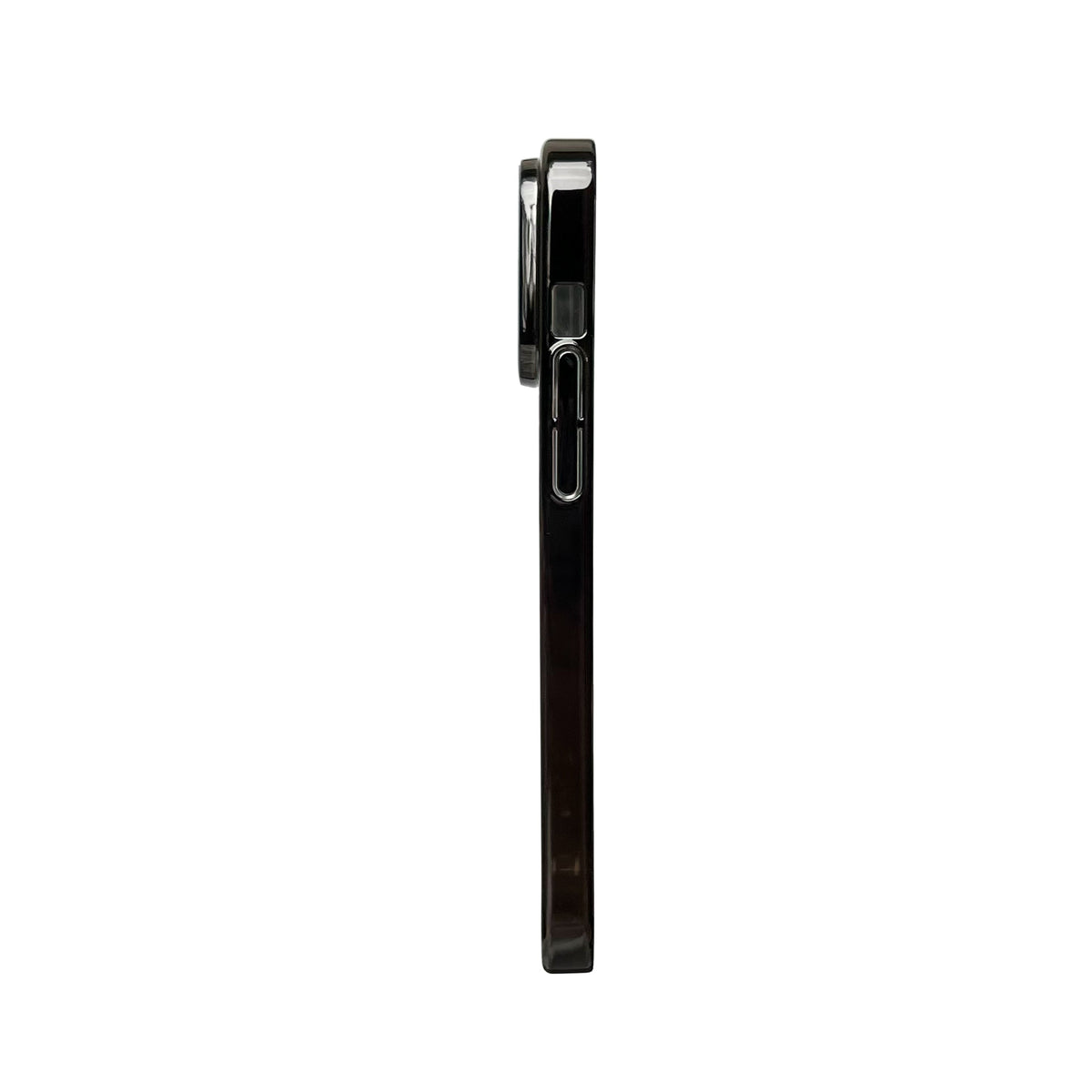 Apple iPhone 15 Pro Max Hoesje - Zwart - Siliconen MagSafe Back Cover met Camerabescherming