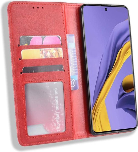 Samsung Galaxy S20 Hoesje - Rood - Bookcase