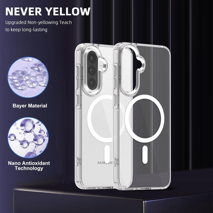 Samsung Galaxy S25 FE Hülle - Transparent - Stoßfestes MagSafe-Backcover