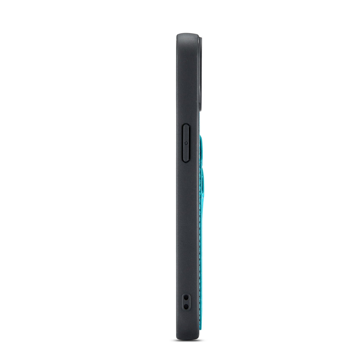 Apple iPhone 14 Plus Hoesje - Azure Blue - Back Cover met Pasjeshouder