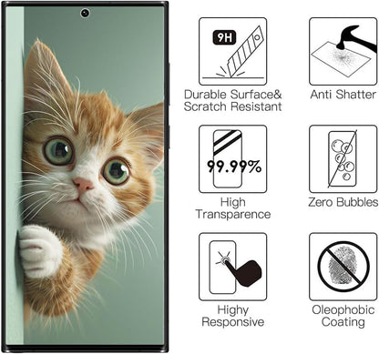 Samsung Galaxy S25 Ultra Screenprotector - Full Cover - 1 Stuk