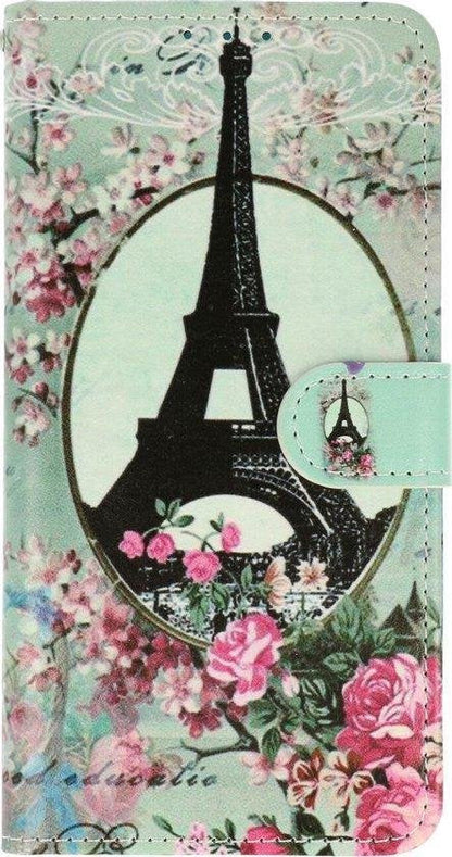 Samsung Galaxy S21 Ultra Hoesje - Eiffeltoren - Print Bookcase
