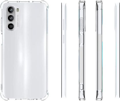 Motorola Moto G52 Case - Clear - Shockproof Back Cover