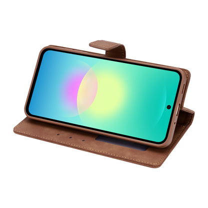 Samsung Galaxy A57 Hoesje - Sienna Brown - Portemonnee Bookcase