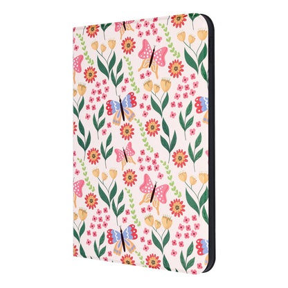 iPad A16 11 inch Tablethoes - Bloemen - Luxe Print Bookcase