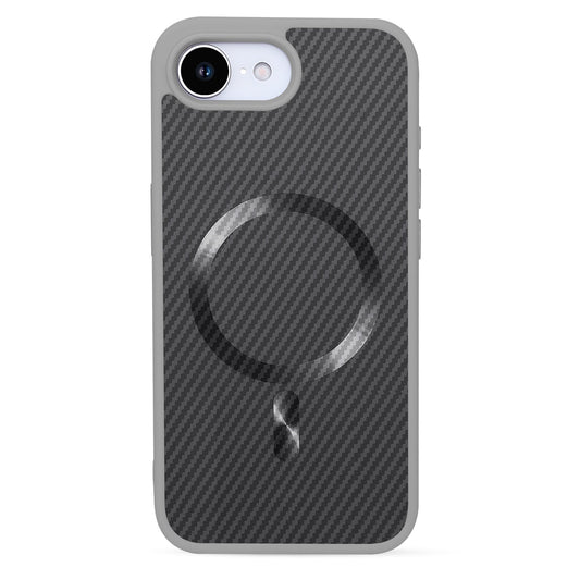 Apple iPhone 17e Case - Grey - Carbon MagSafe Back Cover