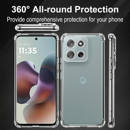 Motorola Moto G56 Hoesje - Transparant - Anti-Shock Back Cover