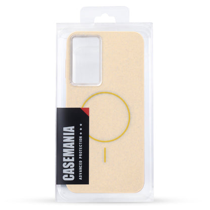 Samsung Galaxy A17 Hoesje - Goud - Glitter MagSafe Back Cover