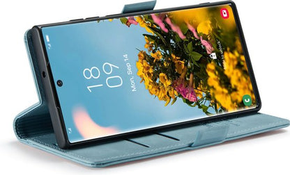 Samsung Galaxy S22 Ultra Hoesje - Aqua Blue - Bookcase