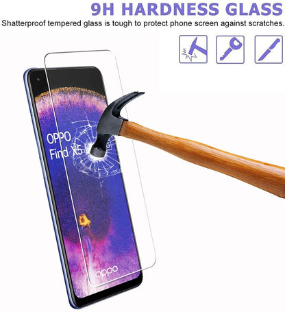 OPPO Find X5 Lite Panzerglas - Tempered Glass - 2 Stück