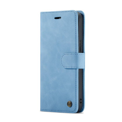 Apple iPhone 15 Pro Hülle - Sky Blue - 2-in-1 Klapphülle mit Kartenfach