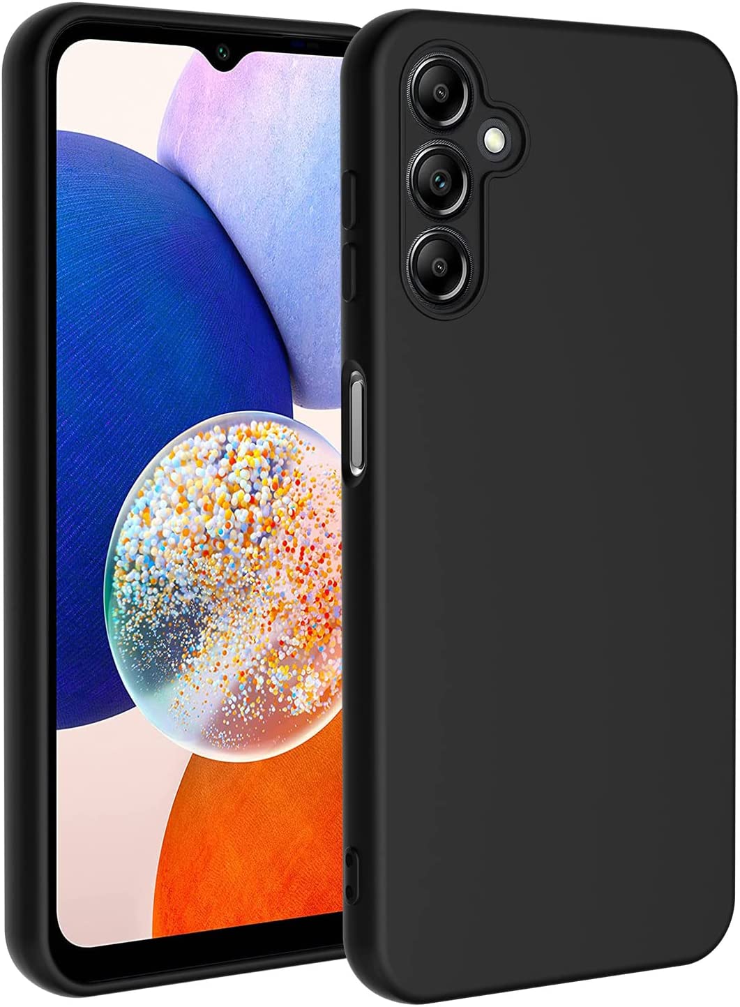 Samsung Galaxy A14 4G Hoesje - Zwart - Siliconen Back Cover