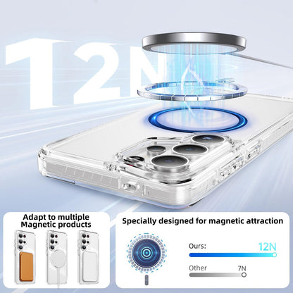 Samsung Galaxy S26 Ultra Hoesje - Zwart - Minimalistic MagSafe Back Cover