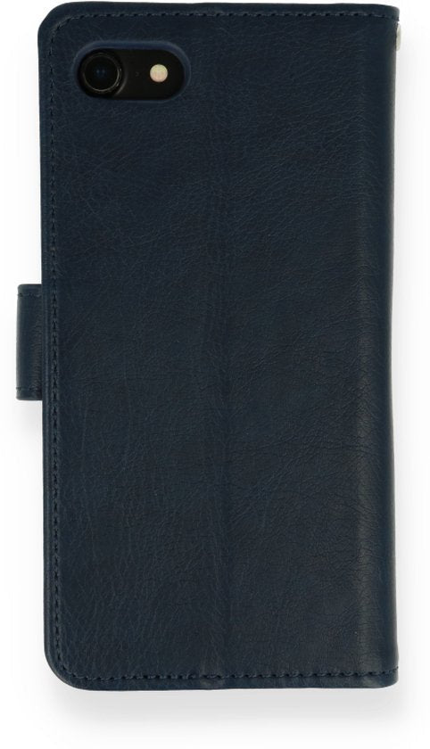 Apple iPhone SE (2020) Case - Blue - Luxury Wallet Case