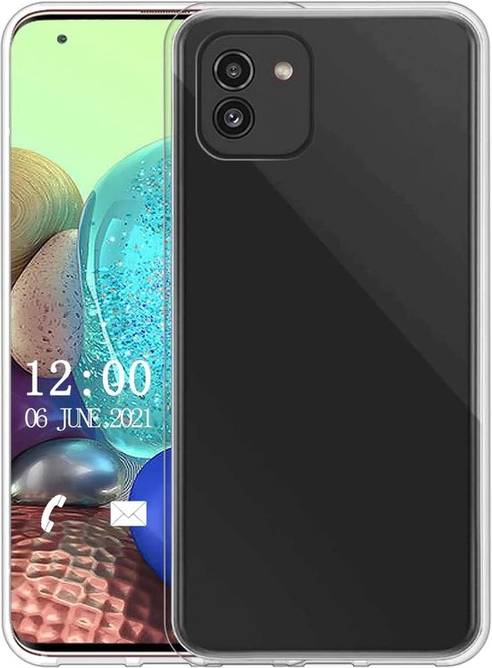 Samsung Galaxy A03 Hoesje - Transparant - Siliconen Back Cover