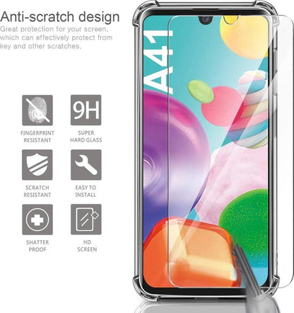 Samsung Galaxy A41 Panzerglas - Gehärtetes Glas - 3 Stück