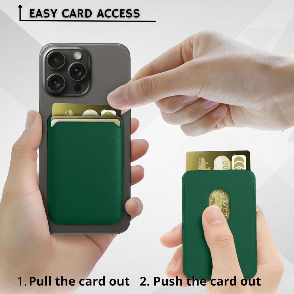 Casemania Magnetisch Pasjeshouder - Groen
