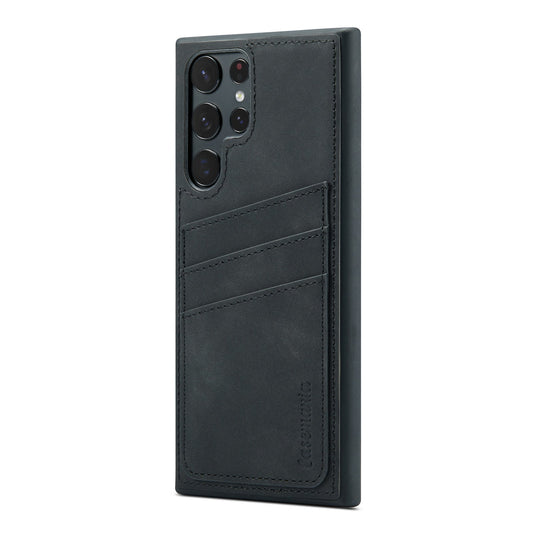 Samsung Galaxy S25 Ultra Case - Charcoal Gray - Back Cover with Card Holder