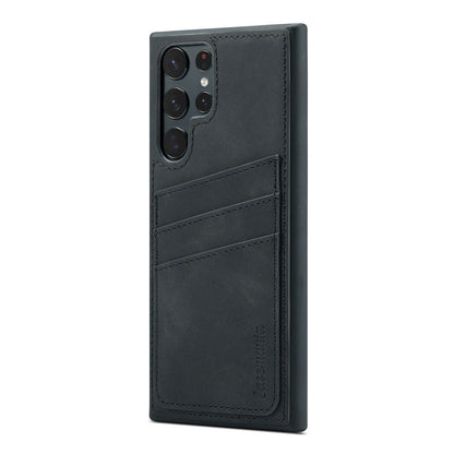 Samsung Galaxy S23 Ultra Case - Charcoal Gray - Back Cover with Card Holder