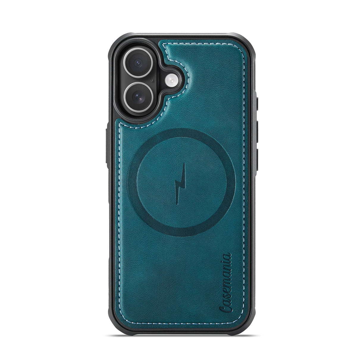 Apple iPhone 17 Hoesje - Emerald Green - Luxe 2 in 1 MagSafe Bookcase