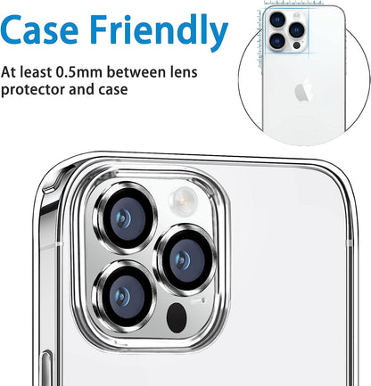 Apple iPhone 13 Pro Max Kameraschutz - Silber - 1 Stück