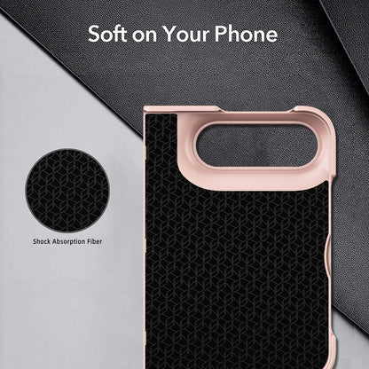 Apple iPhone Duo Hoesje - Zwart - Back Cover met Kickstand