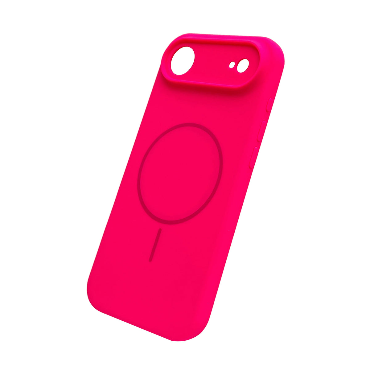 Apple iPhone Air Hoesje - Magenta Roze - Liquid Siliconen MagSafe Back Cover