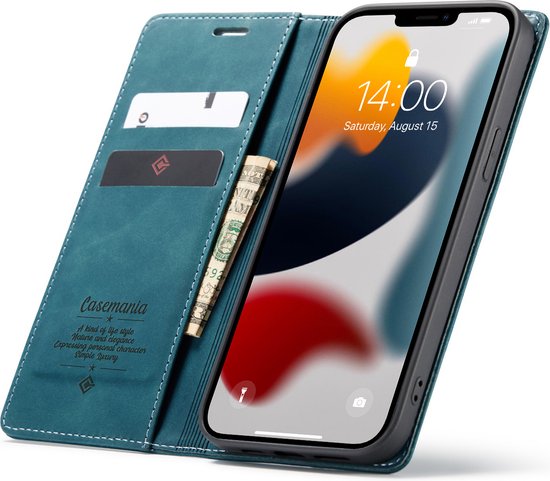 Apple iPhone 13 Case - Emerald Green - Slim Wallet Case