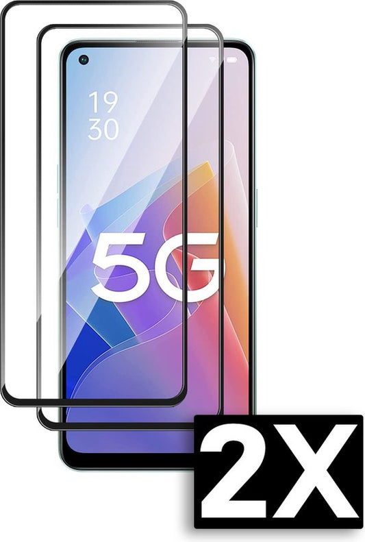 Oppo Reno8 Pro Screenprotector - Full Cover - 2 Stuks