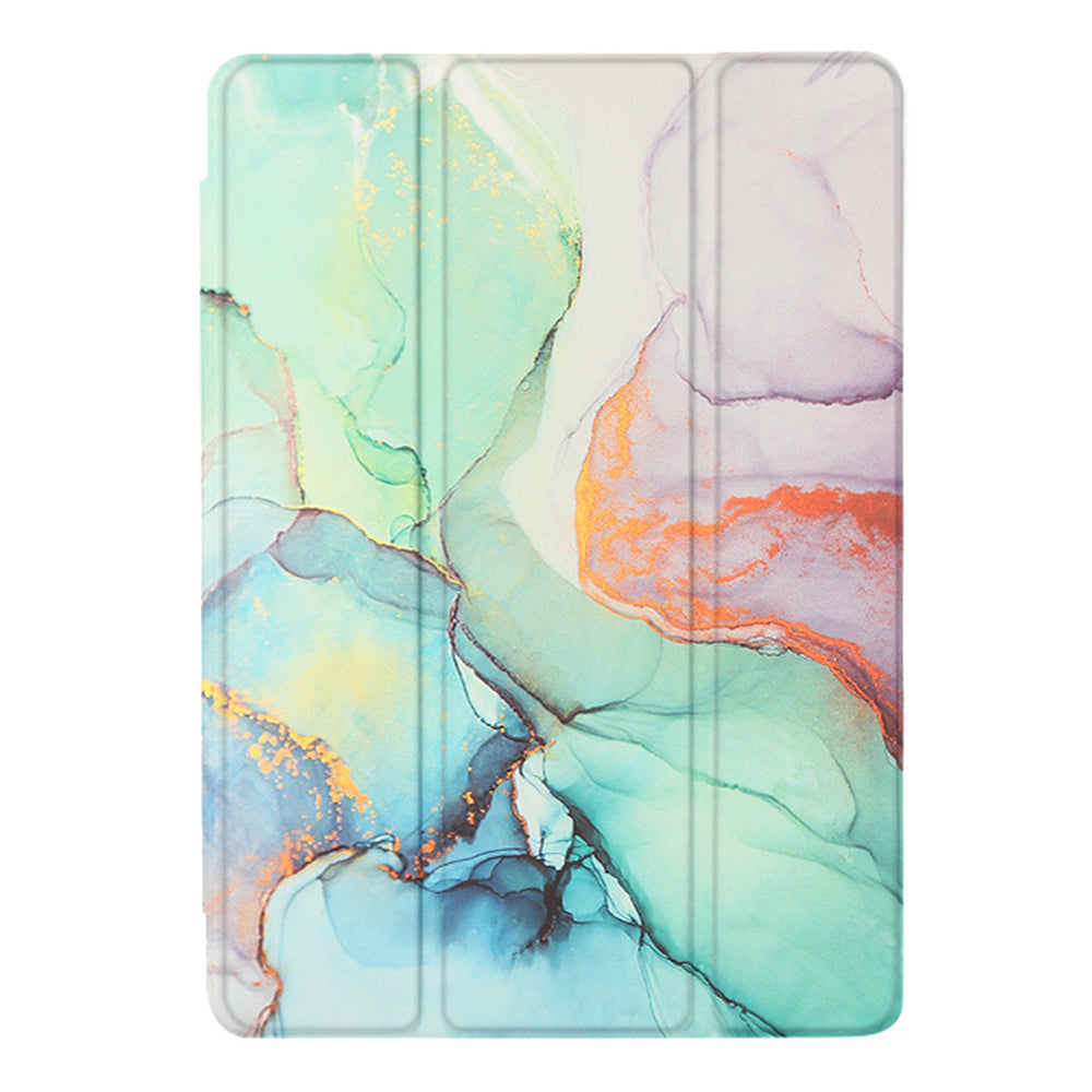 Apple iPad 7 10.2 (2019) Tablet-Hülle Smart Cover - , Marmor Grün