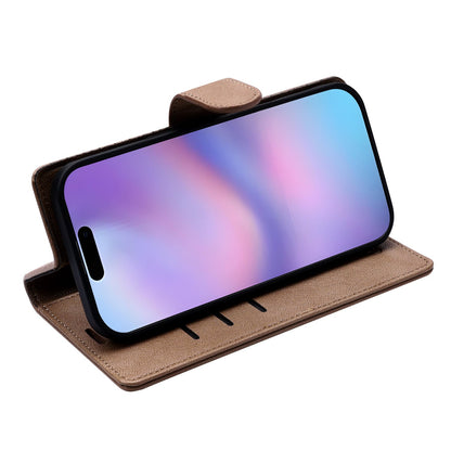Apple iPhone Air Hoesje - Mocha Brown - 2 in 1 MagSafe Bookcase
