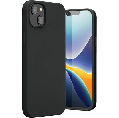 Apple iPhone 15 Plus Hoesje - Zwart - Liquid Siliconen Back Cover