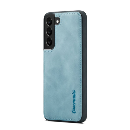 Samsung Galaxy S25/ S24 Hoesje - Aqua Blue - 2 in 1 Bookcase