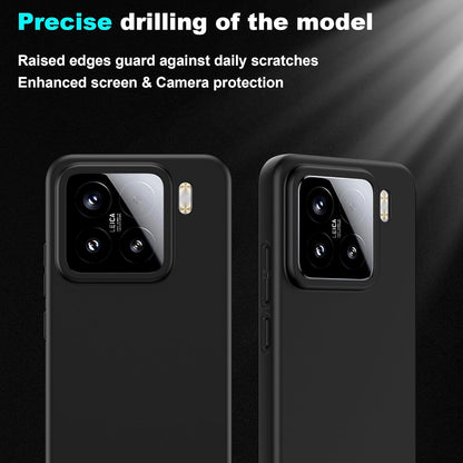 Coque Xiaomi 15 - Noir - Étui arrière en silicone