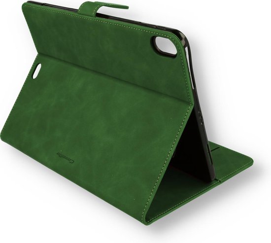 Samsung Galaxy Tab S7 FE Tablet Case - Olive Green - Rotating Folio Case