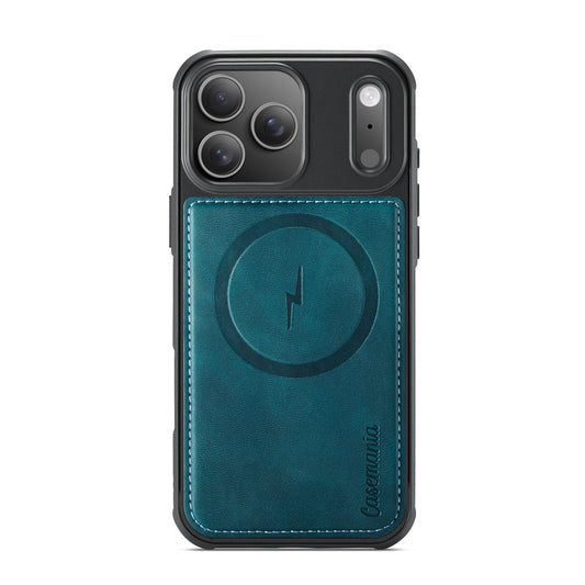 Apple iPhone 18 Pro Max Hülle - Emerald Green - Kunstleder-MagSafe-Backcover