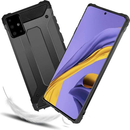 Coque pour Samsung Galaxy A51 - Noir - Étui arrière anti-choc