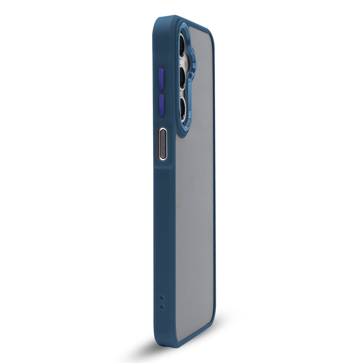 Samsung Galaxy S24 FE Hoesje - Blauw - Frame Back Cover