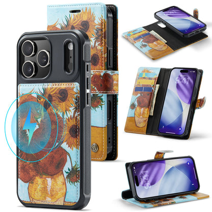 Apple iPhone 18 Pro Max Case - Sunflowers - Art Print 2-in-1 MagSafe Wallet Case