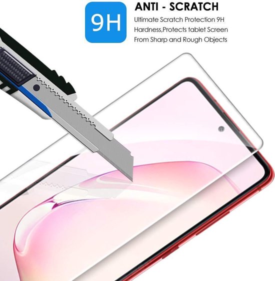Samsung Galaxy S10 Lite Screenprotector - Tempered Glass - 2 Stuks