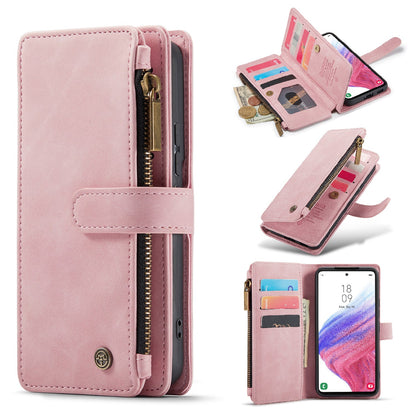Samsung Galaxy Z Fold 4 Hoesje - Pale Pink - 2 in 1 Bookcase met 10 Kaart Vakken