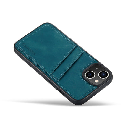 iPhone 14 Hoesje - Emerald Green - Kaarthouder Back Cover